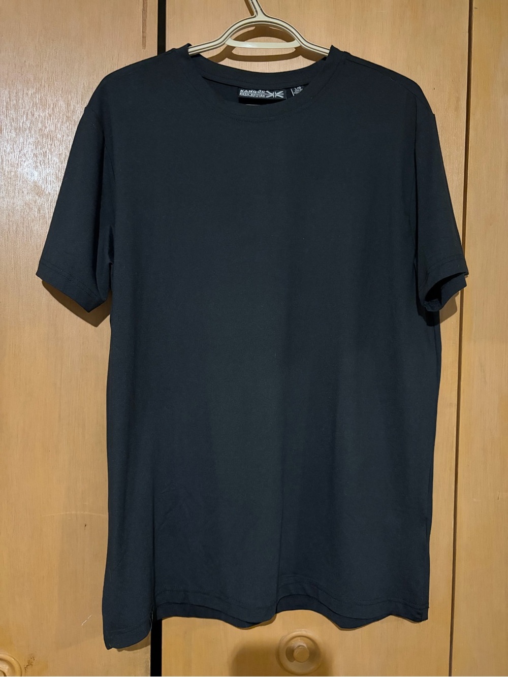 Kangol Black Crew Neck Short Sleeve Tee